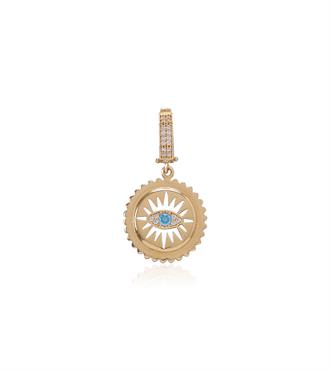 Gözlü Çark Kolye Ucu