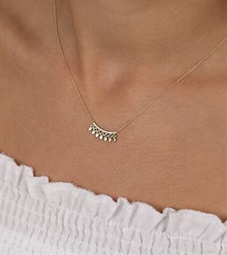 Yeşil Taşlı Zirvex Kolye