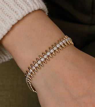 Taşlı Mızrak Bileklik