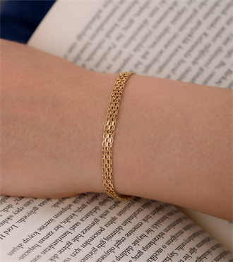 Altın Bismark Zincir Bileklik