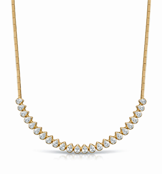 Damla Sıralı Çubuk Kolye