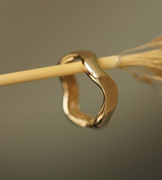 Cetaş Dalgalı Yüzük