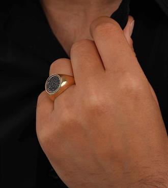 Çift Taraflı Erkek Yüzük