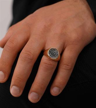 Çift Taraflı Erkek Yüzük