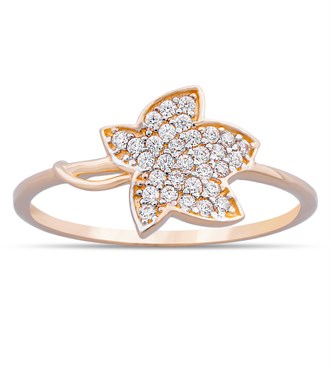 Çınar Yaprağı Yüzük