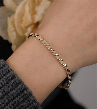 Burgu Altın Bileklik