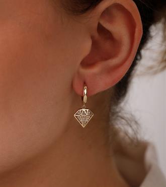 Diamond Küpe