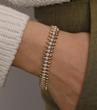 Taşlı Mızrak Bileklik