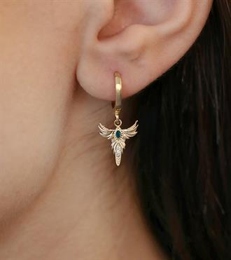 Zümrüdüanka Küpe