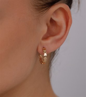 Daire Dizilim Halka Küpe