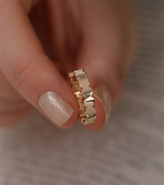 Daire Dizilim Halka Küpe