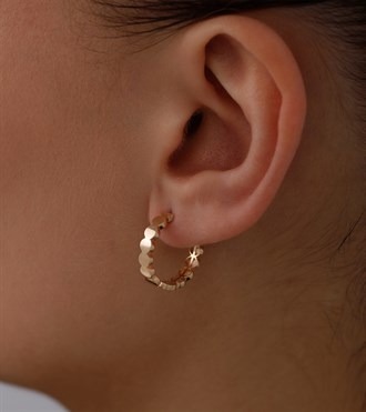 Daire Dizilim Halka Küpe