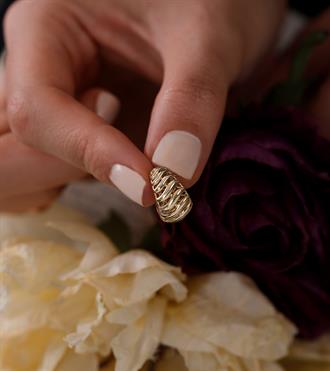 Süzme Viyana Halka Küpe