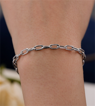 İtalyan Ataç Bileklik-Beyaz