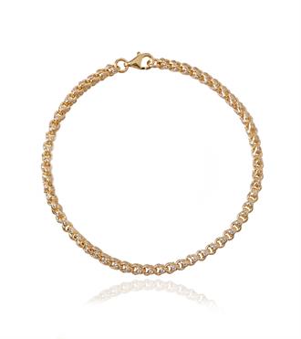 Taşlı Doç Zincir Bileklik