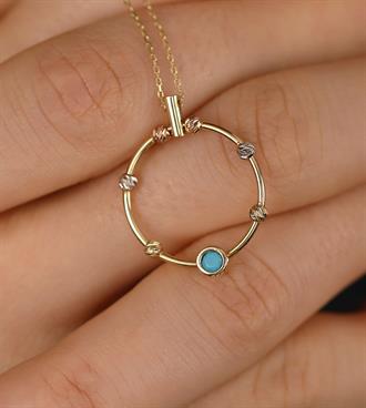 Dorikalı Halka Kolye