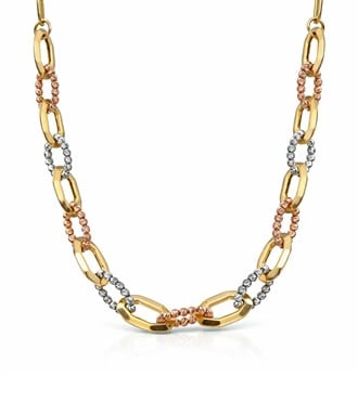 Dorikalı Oval Zincir Kolye