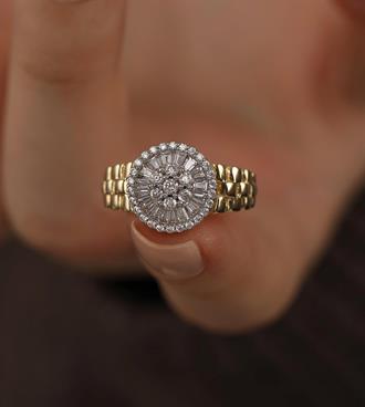 Kordon Trapez Yüzük