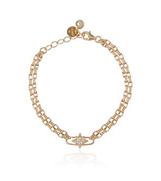 Davut Yıldızlı Zincir Bileklik