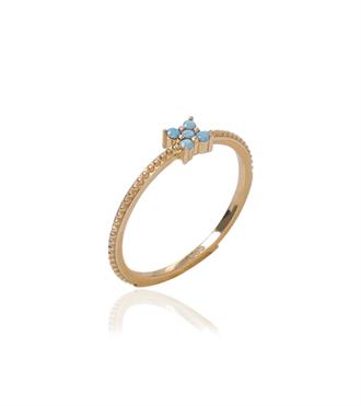 Firuzeli Kardelen Yüzük