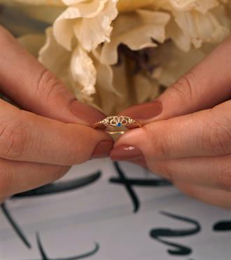 Açelya Yüzük-Lacivert