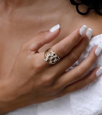 Kalpli Sarmaşık Yüzük