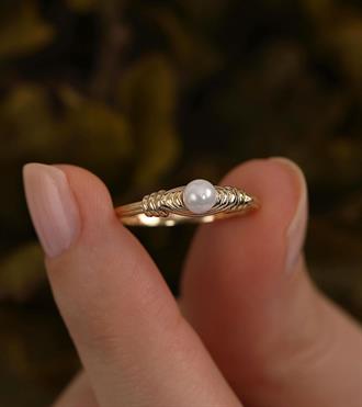 İncili Midye Yüzük