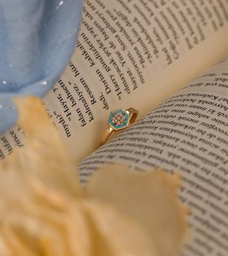 Yıldız Hexagon Yüzük