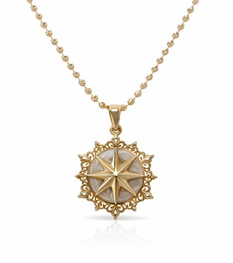 Kutup Yıldızı Vintage Kolye