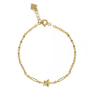 Yıldızlı Ataç Minimal Bileklik