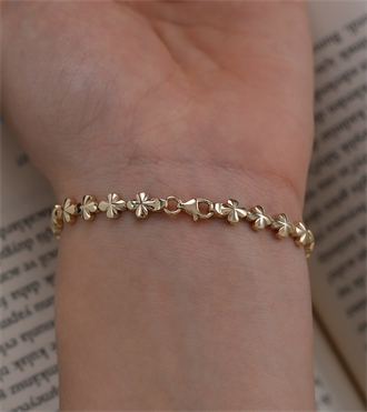 Kalemli Yonca Dizilim Bileklik