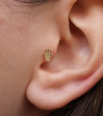Fatımanın Eli Piercing (Tragus)