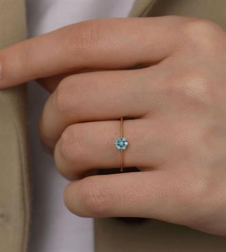 Firuze Çiçek Yüzük