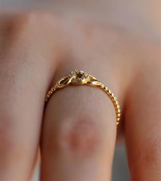 Halkalı Burgu Yüzük