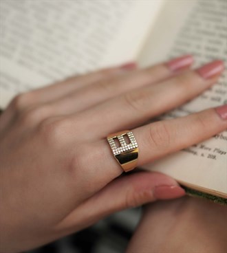 Harfli Kemer Yüzük