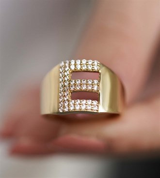 Harfli Kemer Yüzük