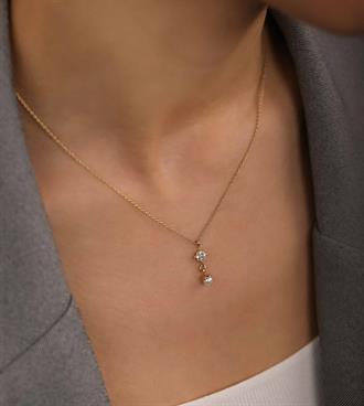 İnci Kar Tanesi Kolye