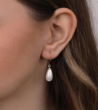 İnci Sallantılı Küpe