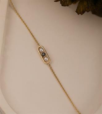 İncili Kapsül Bileklik