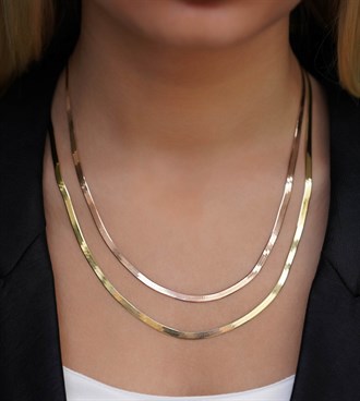 İtalyan Ezme Zincir 3mm