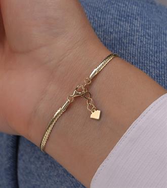 Kalpli Balıksırtı Bileklik