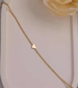 Kalpli Top Zincir Bileklik