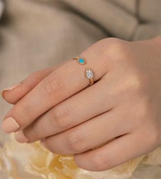 Karşılıklı Damla Yüzük