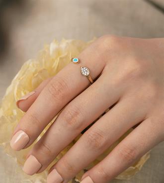 Karşılıklı Damla Yüzük