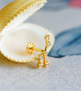 Kutup Yıldızı Piercing (Tragus)