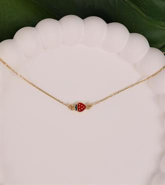 Mineli Çilek Çocuk Bileklik