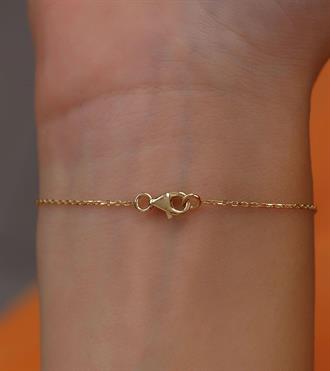 Mineli Kalp Çocuk Bileklik