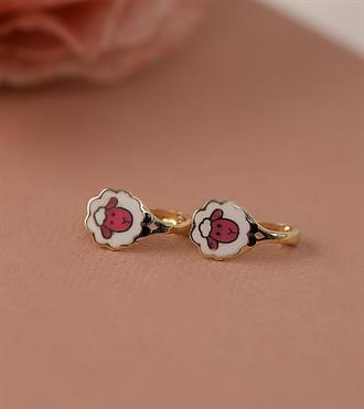 Mineli Kuzu Çocuk Küpe