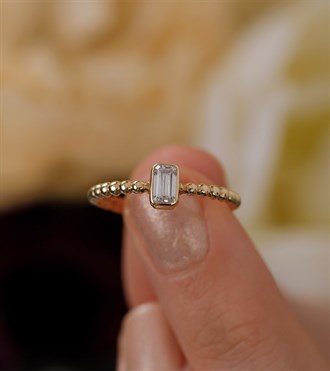 Mini Baget Top Top Yüzük