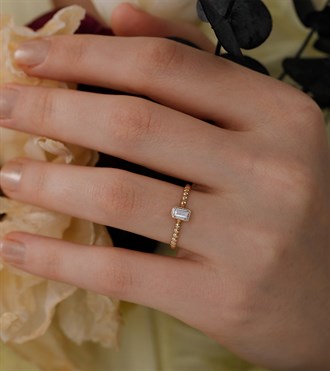 Mini Baget Top Top Yüzük